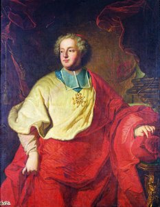 アルマンド・ガストン・マクシミリエン・ド・ロアン（1673-1749）の肖像ストラスブールの司教